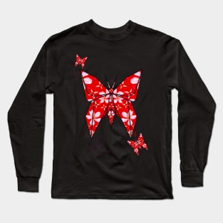 Origami butterflies Long Sleeve T-Shirt